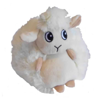 Plyšová ovečka Kulička - průměr 16 cm