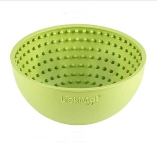 LICKIMAT Wobble - zelená, prům. 16 cm