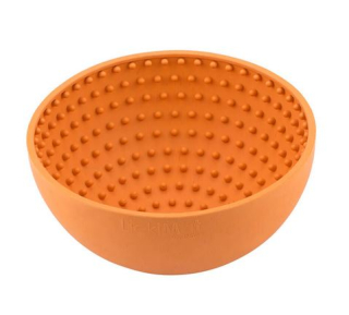 LICKIMAT Wobble - oranžová, prům. 16 cm