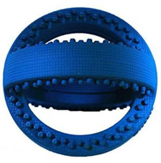 Grubber Bouncer - míč 12 cm, modrý