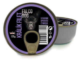 FALCO Dog - králičí filet 120g