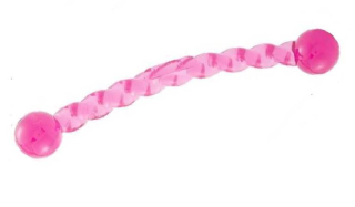 KONG Safe Stick Medium - fuchsiová, plovoucí