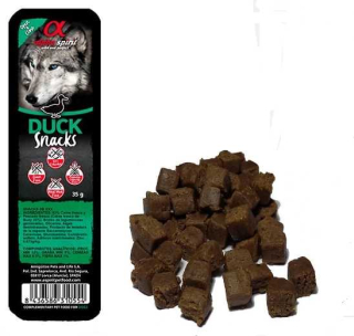 ALPHA SPIRIT Dog Snack - kachní, 35g