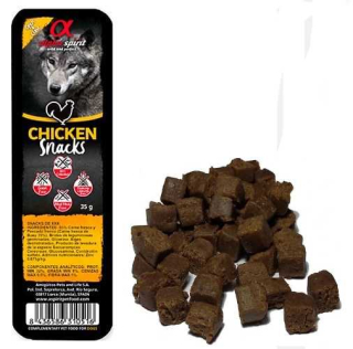 ALPHA SPIRIT Dog Snack - kuřecí, 35g