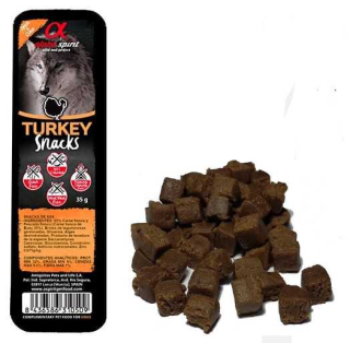 ALPHA SPIRIT Dog Snack - krůtí, 35g