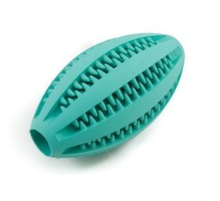 DENTAL rugby míček s mátovou vůní 11 x 6cm