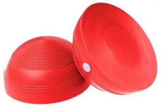 Halfball červený 14,5cm - 1 kus