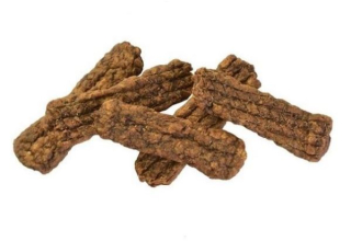 Brit MEATY JERKY kachní a kuřecí s vaječnou membránou 80 g