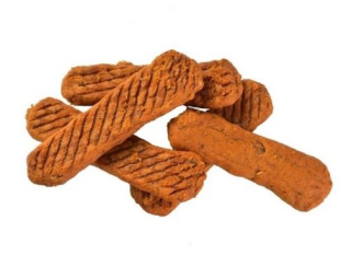 Brit MEATY JERKY lososové a kuřecí se slávkou zelenoústou 80 g