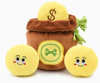 HugSmart PuzzleHunter - TREASURE BAG, plyšová interaktivní hra