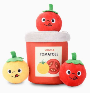 HugSmart PuzzleHunter - TOMATO CAN, plyšová interaktivní hra