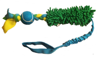 Bungee Tennistugger - tahadlo s tenisákem a mopíkovou textilií, 90 cm