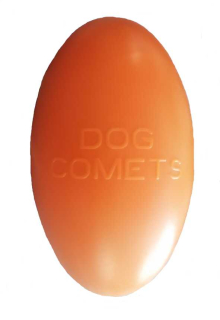 DogComets Pan Star 11,5 x 20 cm, oranžový