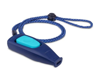 New Whizzclick - klikr a píšťalka, námořnická modrá