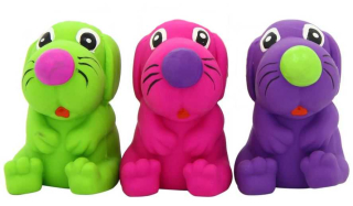 Latexový psíčci - 9 cm