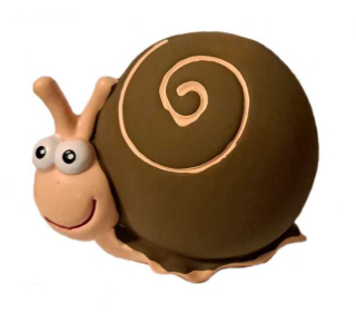 Latexový míček Šneček, průměr 10 cm
