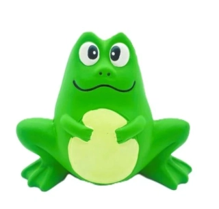 Žabák z latexu, výška 12 cm