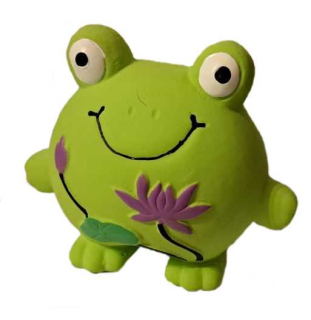 Latexový míček Žabka, průměr 7,5 cm