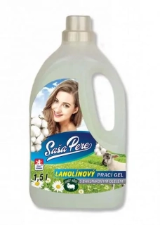 Lanolinový prací gel s bavlníkovým olejem 1,5 litru