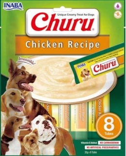 INABA CHURU - kuřecí paštička, 8 kapsiček 20 g