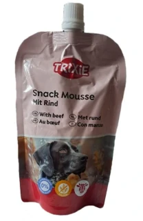 SNACK MOUSSE paštika v kapsičce z hovězího, 200G