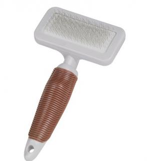 Uhlazovací hřeben tzv. "finišák" nebo slicker brush, vel. M