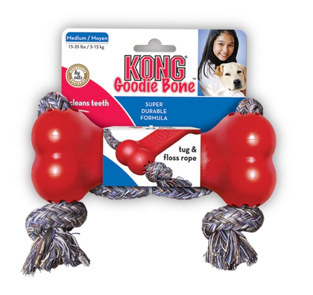 Kong Goodie Bone with Rope Kong Goodie Bone with Rope