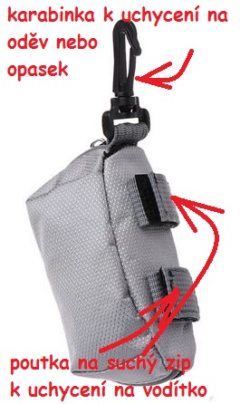 Upevňování kapsičky