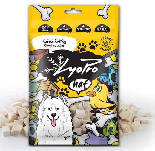 LyoPro kuřecí kostky