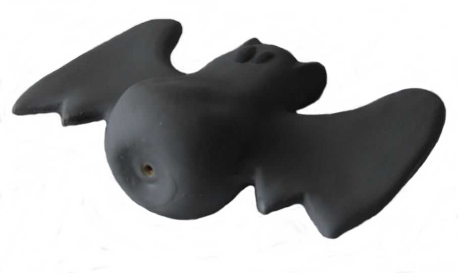Latexová hračka v podobě netopýra