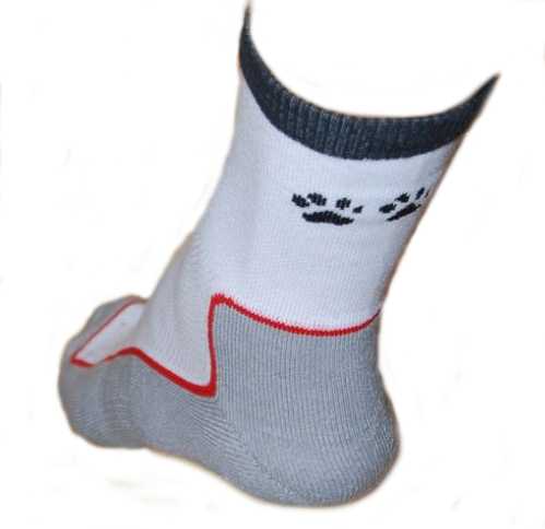 sportovní ponožka bílá