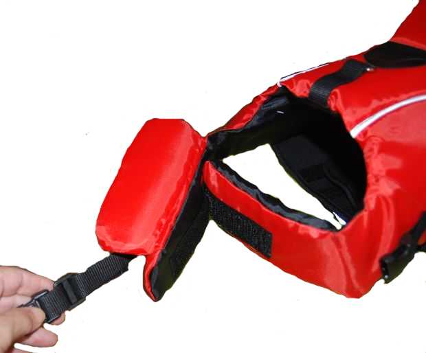 přední část vesty