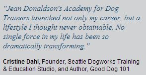 Jean Donaldson´s Academy for Dog Trainers