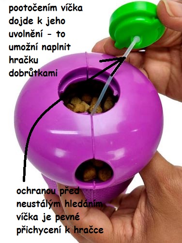 Plnění hračky