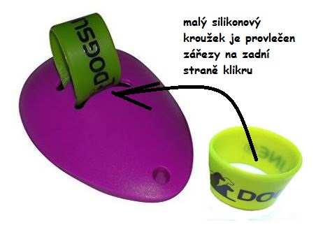 Upevnění silikonového kroužku